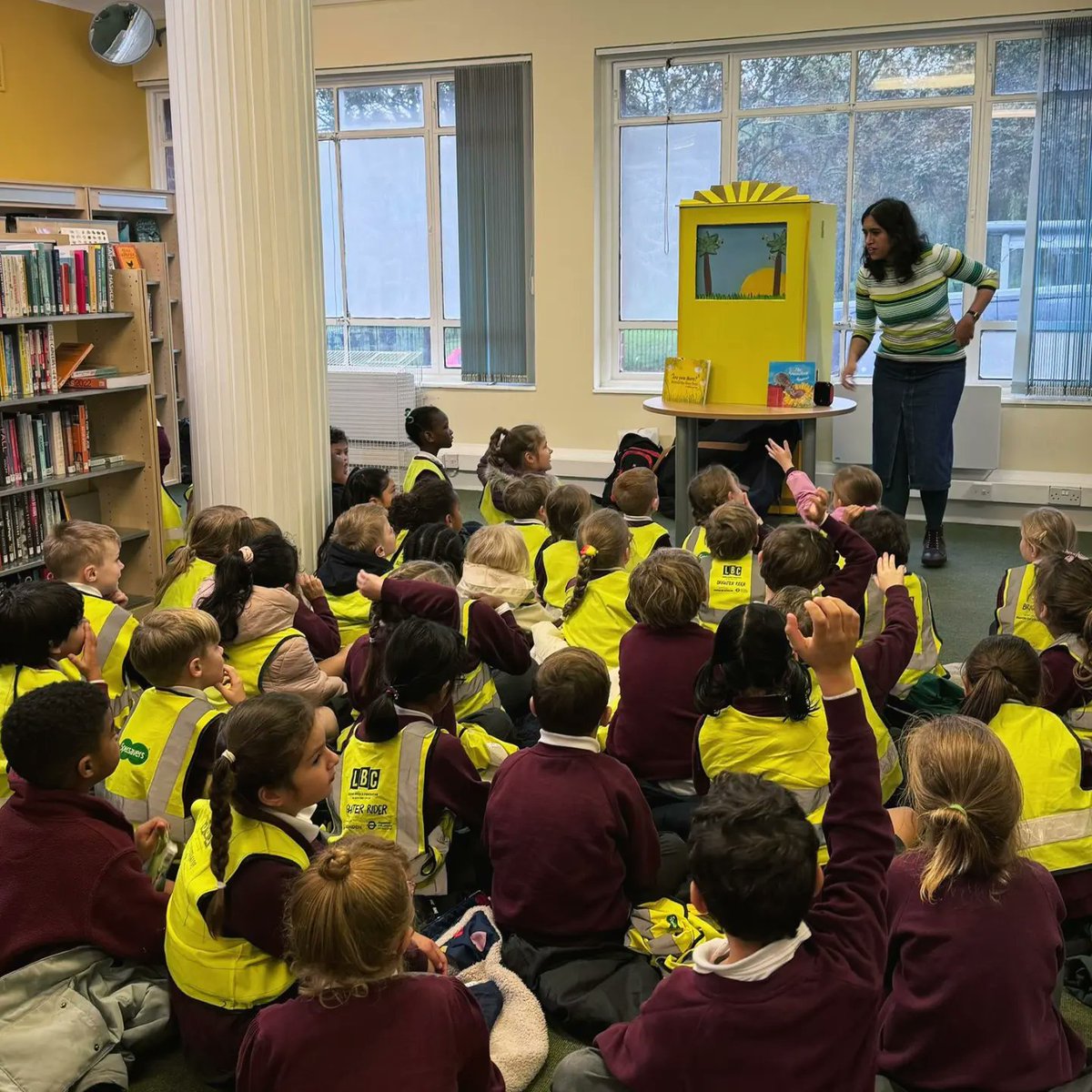 GreenwichLibs's tweet image. Earlier this week, #ColdharbourLibrary welcomed Author Haffeera Cader Saul for an author visit and interactive story telling session with one of our local schools! 📚 #LoveYourLibrary