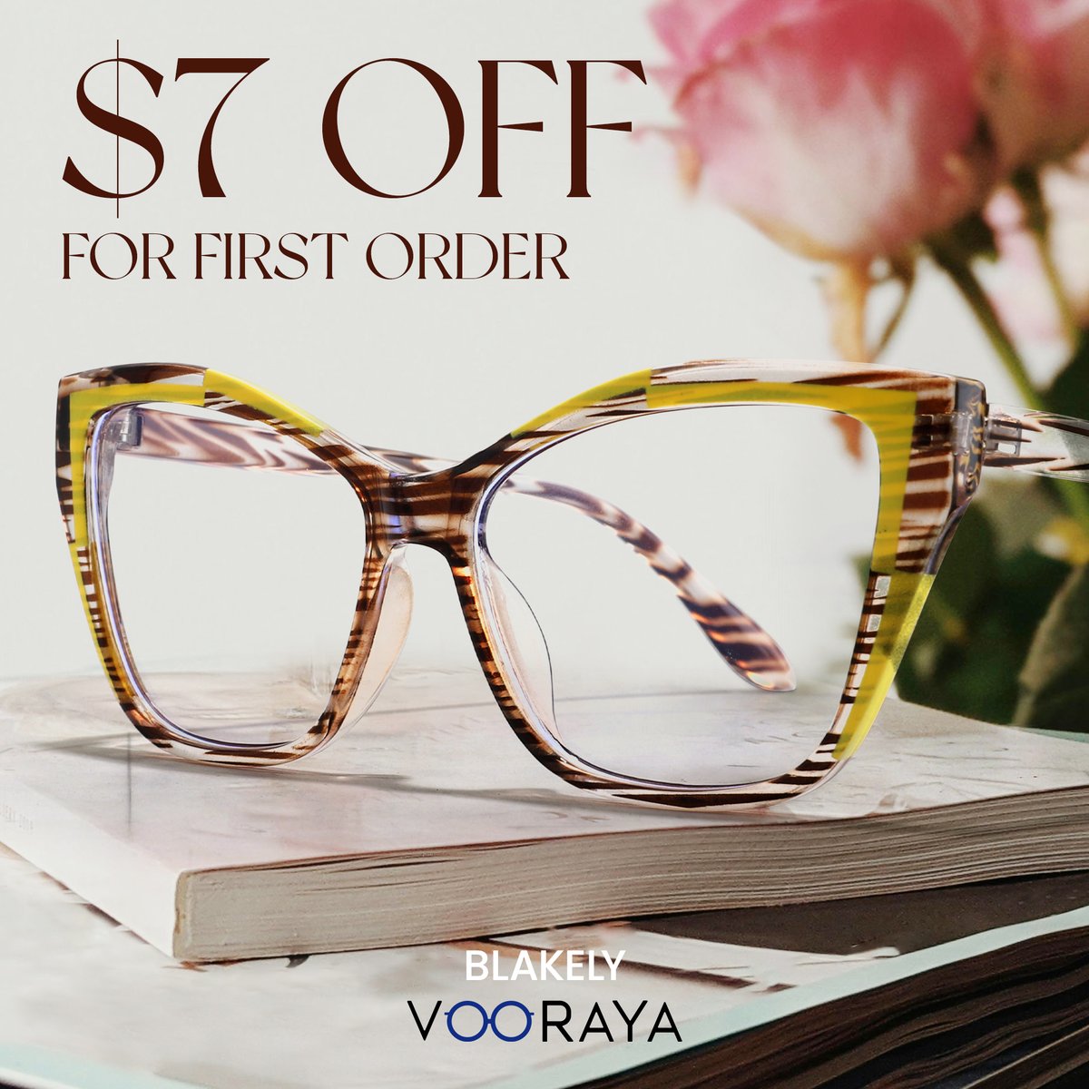 vooraya's tweet image. See the World in Style: Find Your Perfect Pair of Glasses.🥳
Blakely👓 buy.vooraya.com/3BIavn4
🌴 Prescription glasses/Reading glasses/Driving glasses/Progressive glasses all can be customized
#voorayaoptical #eyewear #eyefashion #affordable