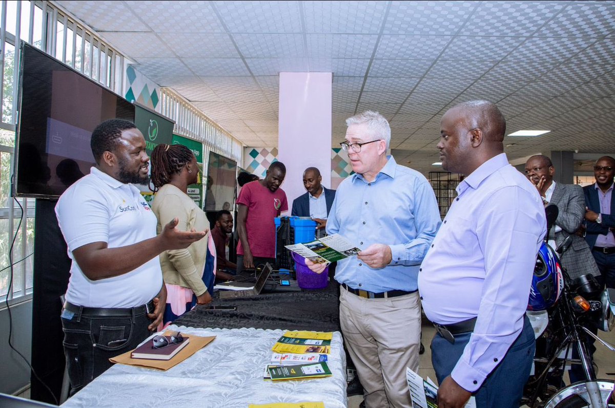 RoyalMilkUg's tweet photo. We are honored to have met Mr. Neal Hegarty, Vice President of Programs at the Mott Foundation, alongside our esteemed partner, Mr. Motovu, Executive Director of Heifer International. Our heartfelt thanks to the Innovation Village for facilitating this meaningful collaboration. https://t.co/aPgmAfQHPg