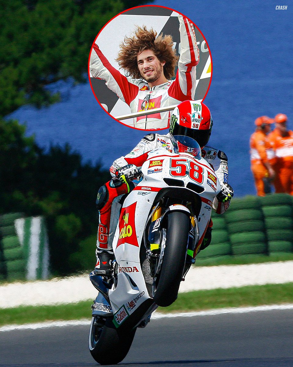 13 years ago: Marco Simoncelli took his final podium ❤ A 2nd place finish at Phillip Island 🇦🇺

#MotoGP #AustralianGP