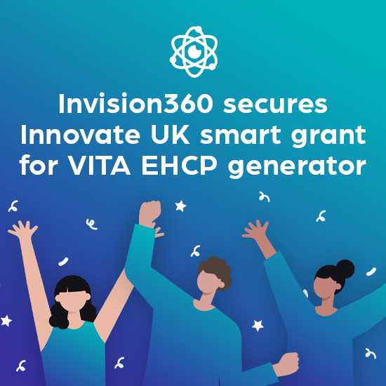 Invision360 (@_invision360) on Twitter photo Our cutting-edge #EHCP generator AI platform, VITA, has secured funding from the highly esteemed <a href="/innovateuk/">Innovate UK</a> Smart Grant! 🎉
Our pilot is still open to local authorities to join, book a call to find out more ➡️ lnkd.in/ezjZ3V7a
Shape the future of SEND support! 🚀 Our cutting-edge #EHCP generator AI platform, VITA, has secured funding from the highly esteemed <a href="/innovateuk/">Innovate UK</a> Smart Grant! 🎉
Our pilot is still open to local authorities to join, book a call to find out more ➡️ lnkd.in/ezjZ3V7a
Shape the future of SEND support! 🚀