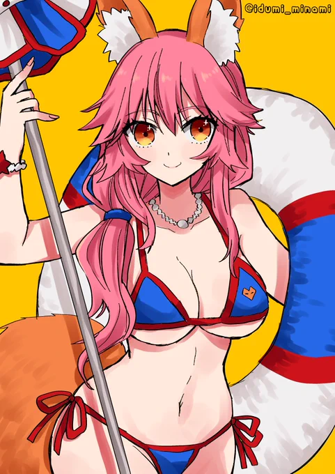 水着タマモPU記念(再掲) #FGO 