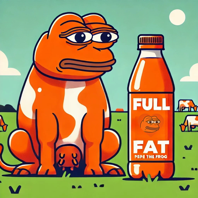 FullFatCasino's tweet photo. 🐮Moos Flash!🐮
We're giving away 3 WL and 2 OG roles to @PepeCoinSTX holders🥛
Our Full Fat OGs get a 2 for 1 mint👀
🧡Like & repost to enter
🟧Must be a @PepeCoinSTX holder
Ends 23rd October 23:59 BST
Winners picked by random wheel 🎡
#BTCPEPE #FFC #OG #PepeArmy #Stacks #Bitcoin #MOO