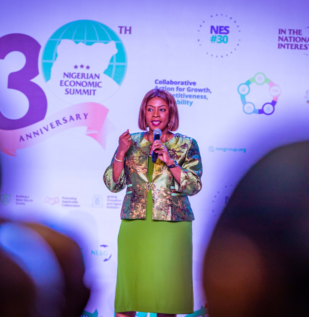 jehimuan's tweet photo. The 30th Nigerian Economic Summit provided a vital platform for in-depth discussions on Africa's economic trajectory.  I was honored to contribute to the dialogue on fostering a thriving entrepreneurial ecosystem for our continent. #NES30 @officialNESG @MI_Abaga @EniolaMafe https://t.co/9QsciQXYdm