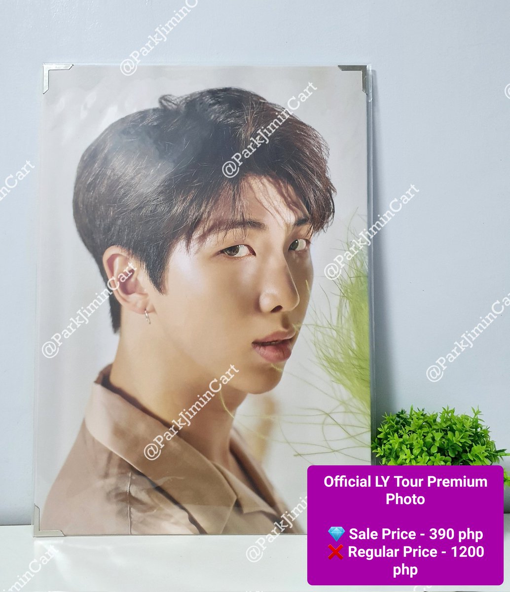 ParkJiminCart's tweet photo. WTS (PAUBOS SALE) Official LY Tour RM Premium Photo⚘️

💎 Sale Price -  300 php
❌️ Regular Price - 1200 php

▫️Onhand and ready to ship
▫️Mint Condition
▫️Sealed

💳 GCash/BPI/PayMaya
🚚 Shopee Checkout 
🎁 Combined Shipping

DM us for inquiries. 💜

#ParkJiminCartOnhand https://t.co/BuvHpvWT2F