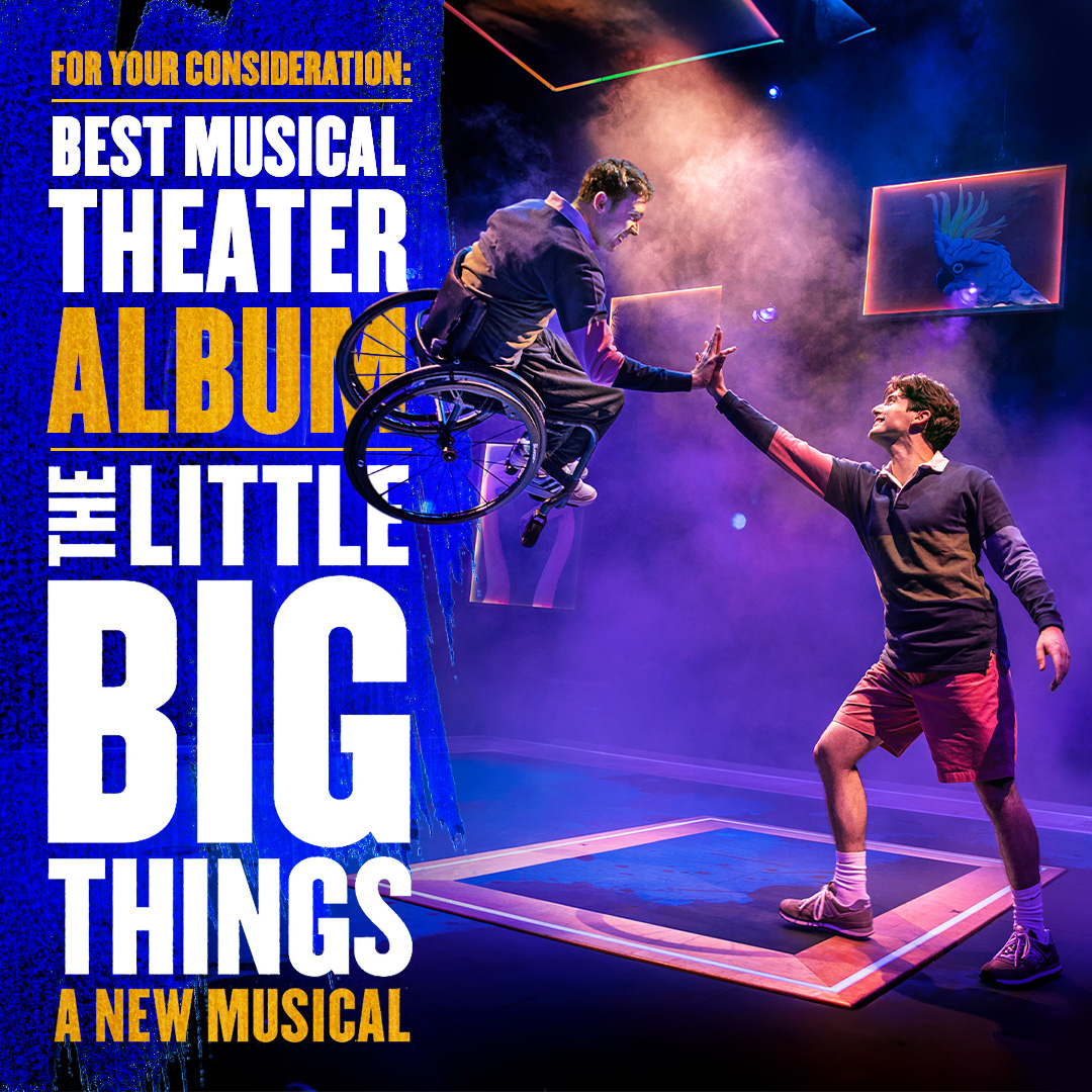 For your GRAMMY consideration — The Little Big Things (Original West End Cast Recording) for Best Musical Theater Album. Listen now! 🎵

#TheWorldIsWaiting