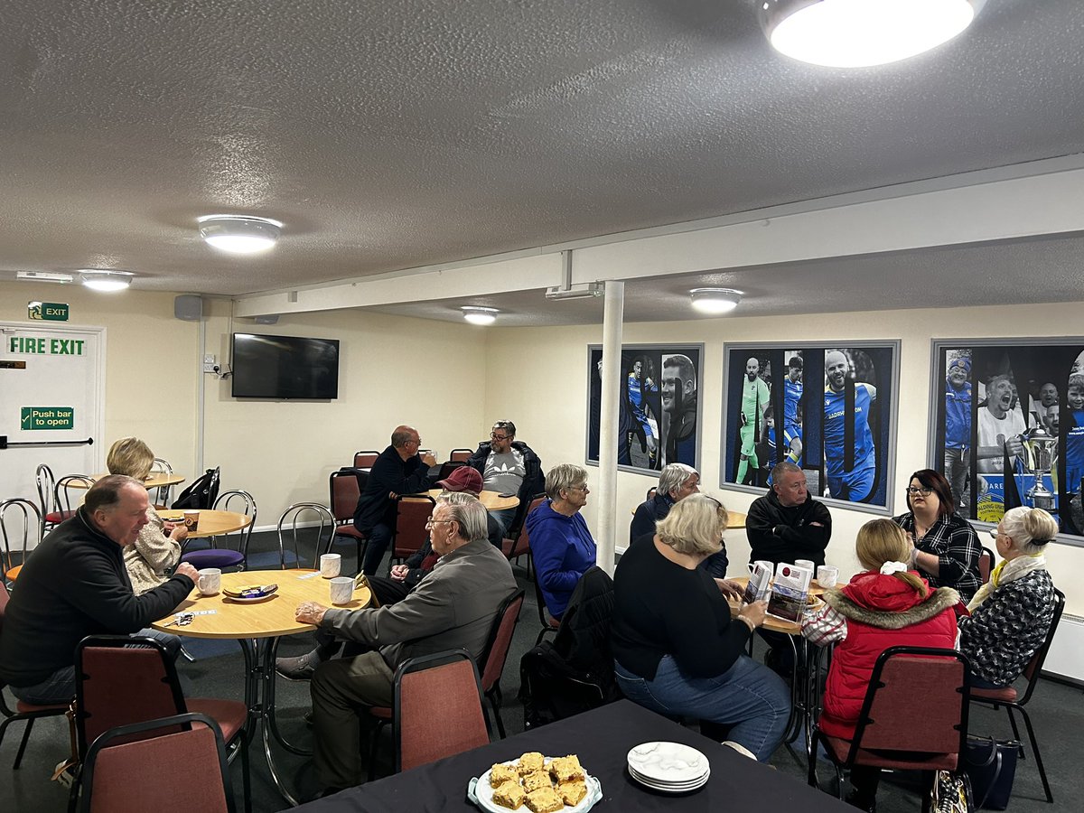 Coffee morning at <a href="/SpaldingUnited/">Spalding United FC</a>