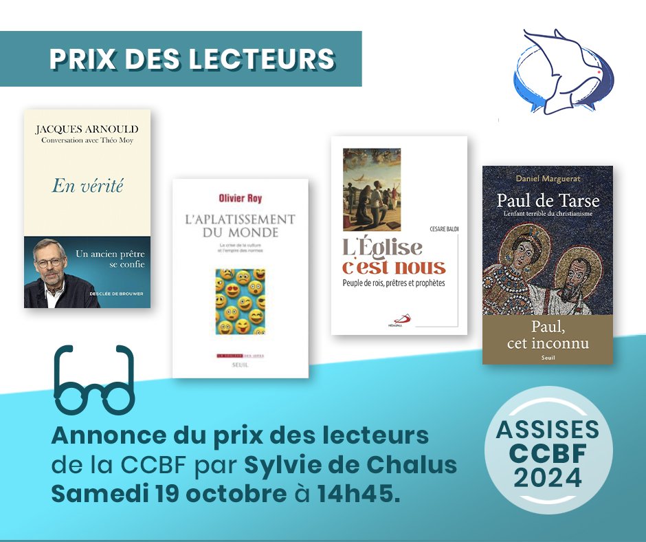 📚 Le Prix des lecteurs de la CCBF sera décerné le 19 octobre aux Assises 2024 ! Découvrez le livre qui aura marqué les esprits 🏆  !