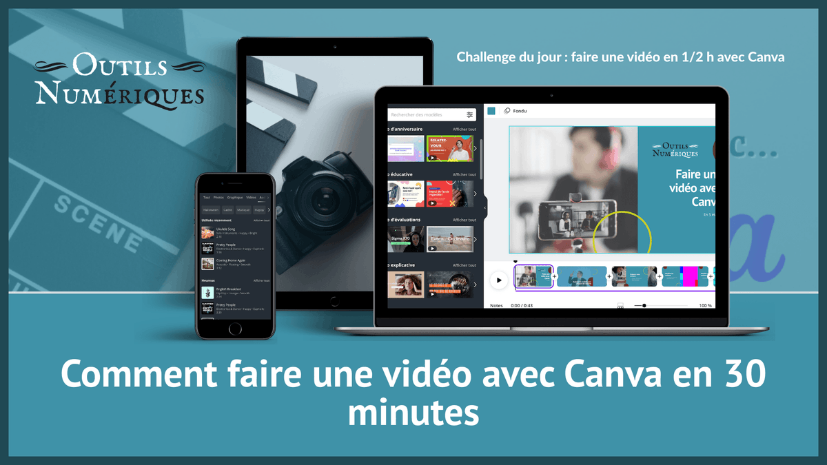 J'ai fait une vidéo avec <a href="/canva/">Canva</a> en 30 minutes et je vous montre comment - et bien sûr la vidéo que j'ai réalisée 🎥

outilsnum.fr/comment-faire-…