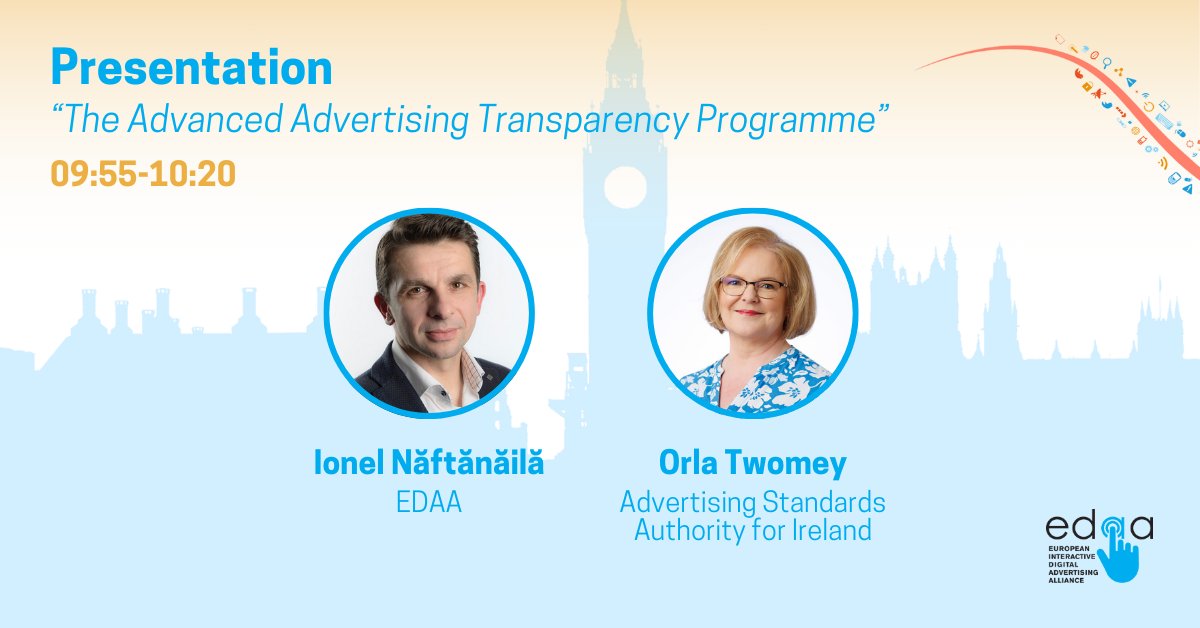 EDAATweets's tweet photo. 👉 Ad disclosures made easy!

🔎 The AATP sets a new standard for #adtransparency under the #DSA. Effective tools reinforced by solid #certification and #accountability structures: https://t.co/Ay4sOJYM25  ✅

✨ Thank you Ionel Năftănăilă and Orla Twomey for the great overview! https://t.co/Ttne2GDkRG