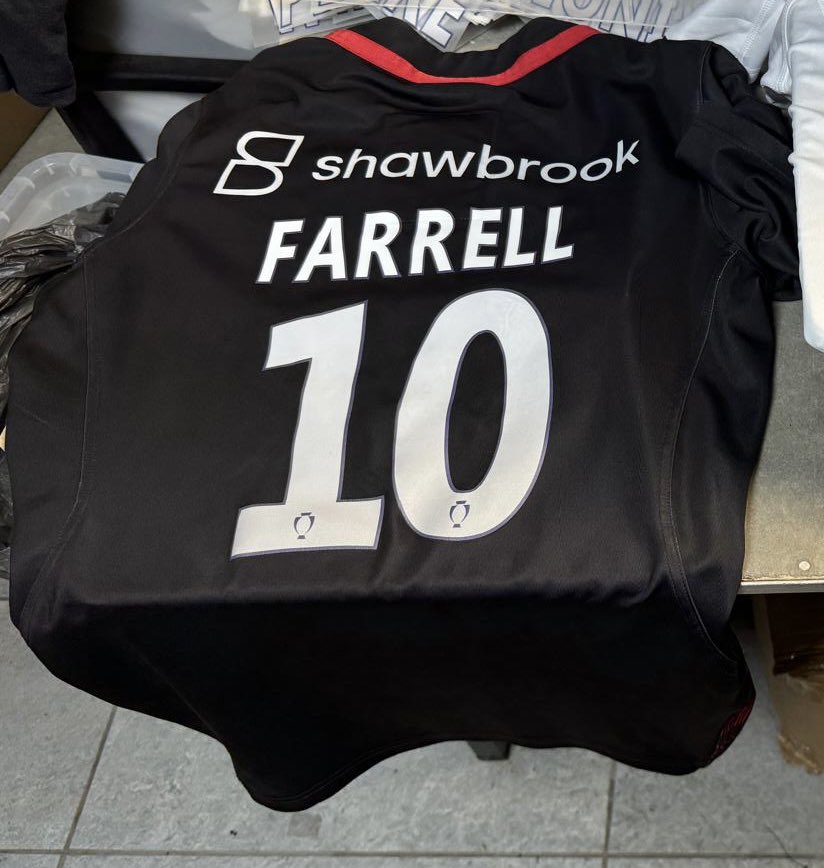 SebsFoundation (@sebsfoundation) on Twitter photo Charity Auction
Lot 18-Owen Farrell’s signed Saracen’s 2022/23 playing shirt
Possibly the last chance to gain one of these shirts
May be dedicated if preferable
Bids are to be sent to sebsfoundation@gmail.com with the LOT you are bidding on
See former Foundation post for detail Charity Auction
Lot 18-Owen Farrell’s signed Saracen’s 2022/23 playing shirt
Possibly the last chance to gain one of these shirts
May be dedicated if preferable
Bids are to be sent to sebsfoundation@gmail.com with the LOT you are bidding on
See former Foundation post for detail