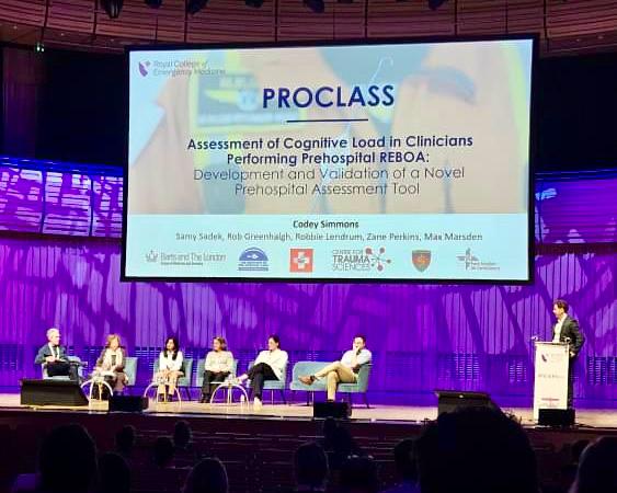 MaxMarsden83's tweet image. I am so proud of Codey, a very talented final-year medical student, for presenting this important work so well at the RCEM conference! Codey has driven this project and presented it really well. Well done! #REBOA #CognitiveLoad #PrehospitalMedicine