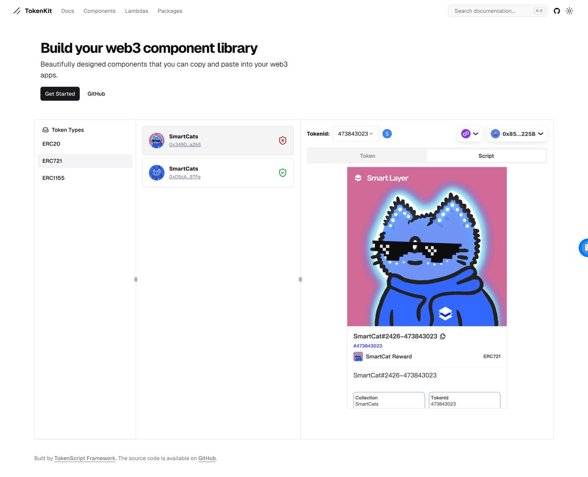 foxgem2025's tweet image. token-kit has its own example on its home page now, token-kit-psi.vercel.app. check it out to find if you find some to help you!