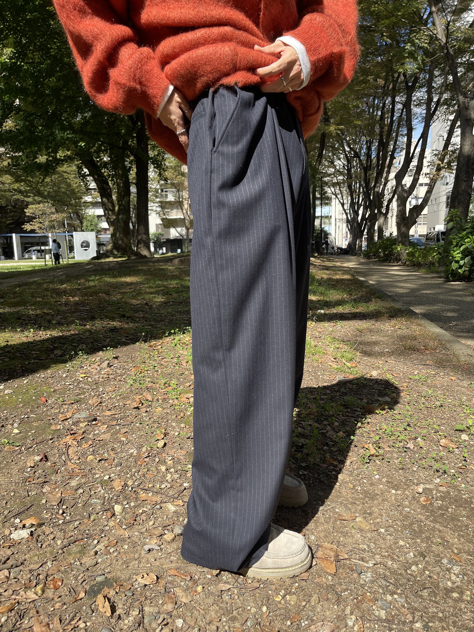MASU 24AW”WIDE TROUSERS”（BLACK）