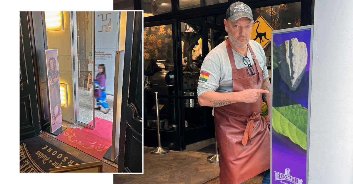 resatec's tweet image. Trots dat topchocolatier Dominique Persoone voor Resatec koos! Onze stijlvolle Cross Point MODUS antennes versterken de beleving in The Chocolate Line. Kwaliteit herkent kwaliteit! 🍫✨ #Resatec #DominiquePersoone #TheChocolateLine #RetailSolutions #Kwaliteit