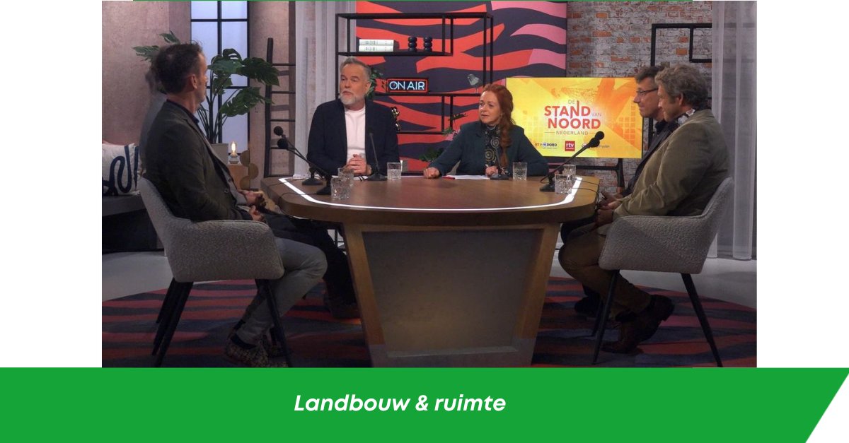 Bij de  regionale omroepen is aandacht geschonken aan de toekomst van de landbouw in Noord- Nederland . Als partijen binnen Innovatie Veenkoloniën zijn we ook hard bezig om ons Gebiedsplan toekomstbestendig te maken. rtvdrenthe.nl/nieuws/1690393…