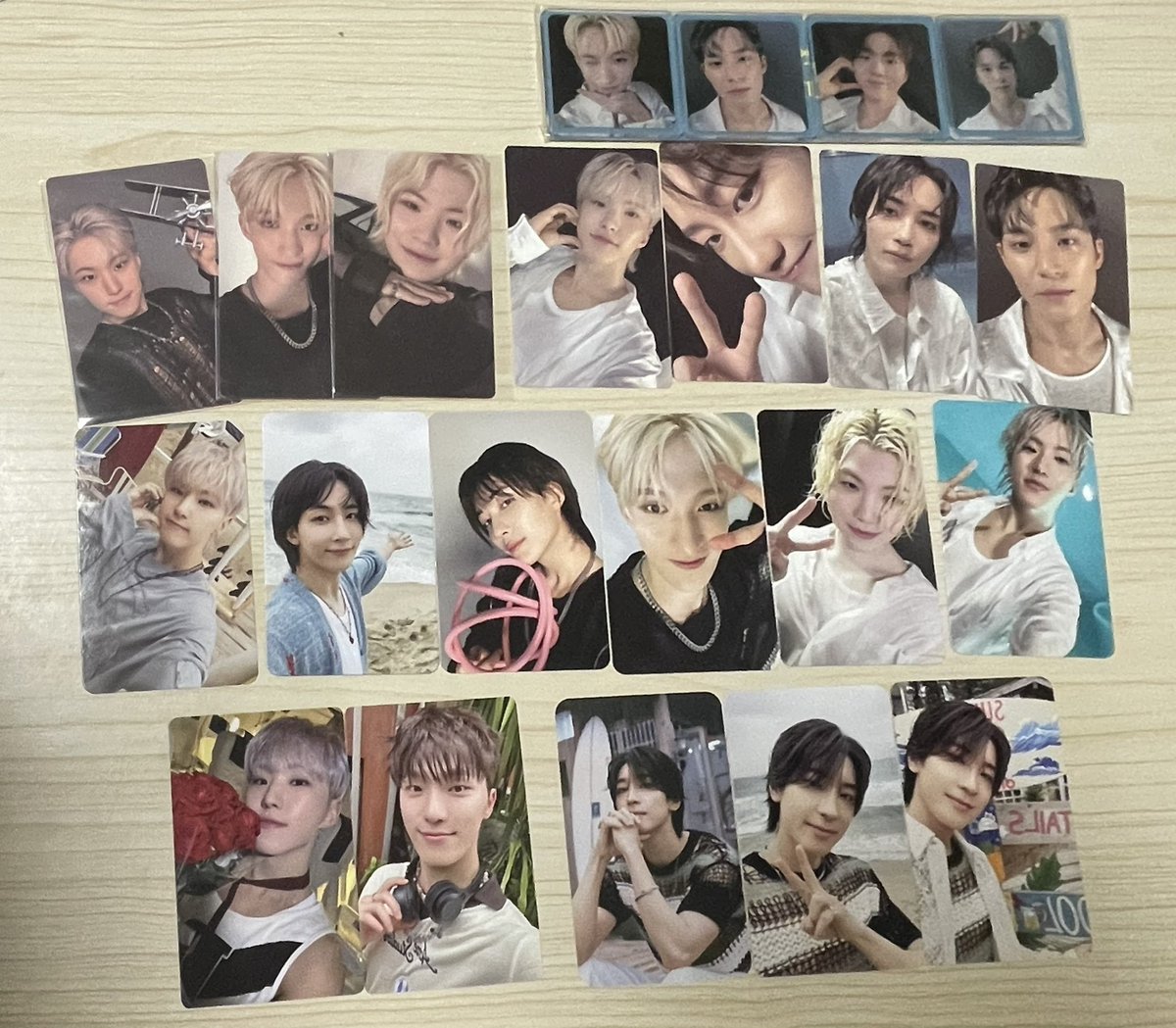 짜라란~ 앨범 종류별 + 특전 깡 결과물~
이케보니까 하니도 좀 있네!!
하지만 압도적 5호시..