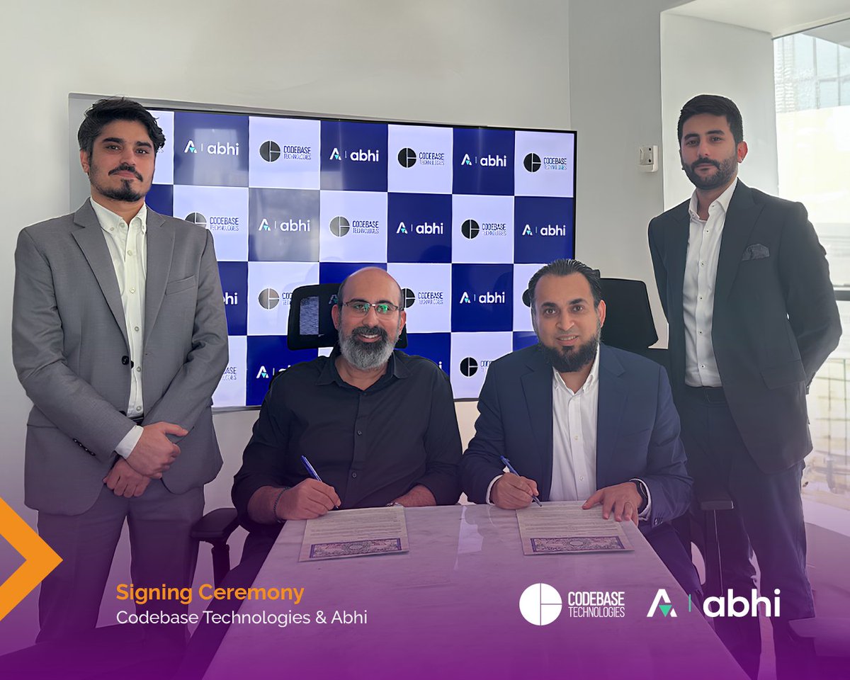 codebtech1's tweet image. Codebase Technologies partners with Abhi to bring innovative Earned Wage Access solutions to tackle financial exclusion globally!

Read the full story: codebtech.com/earned-wage-ac…

#Abhi #CodebaseTechnologies #ABHIxCodebaseTechnologies #EWA #Fintech #Digibanc #financialinclusion