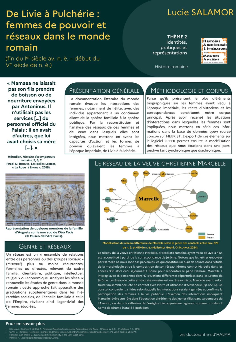 HALMA - UMR 8164 (@halma_ulille) on Twitter photo #UnJourUnPoster #doctorant·e·s <a href="/HALMA_ULille/">HALMA - UMR 8164</a>
Lucie Salamor (<a href="/L_Slmr/">Lucie Salamor</a> )
Spécialité : Histoire romaine
Page pro🔗pro.univ-lille.fr/lucie-salamor
cc <a href="/RechercheUlille/">Recherche - Université de Lille</a> <a href="/CNRS_HdF/">CNRS Hauts-de-France</a> <a href="/MinistereCC/">Ministère de la Culture 🇫🇷</a> #UnJourUnPoster #doctorant·e·s <a href="/HALMA_ULille/">HALMA - UMR 8164</a>
Lucie Salamor (<a href="/L_Slmr/">Lucie Salamor</a> )
Spécialité : Histoire romaine
Page pro🔗pro.univ-lille.fr/lucie-salamor
cc <a href="/RechercheUlille/">Recherche - Université de Lille</a> <a href="/CNRS_HdF/">CNRS Hauts-de-France</a> <a href="/MinistereCC/">Ministère de la Culture 🇫🇷</a>