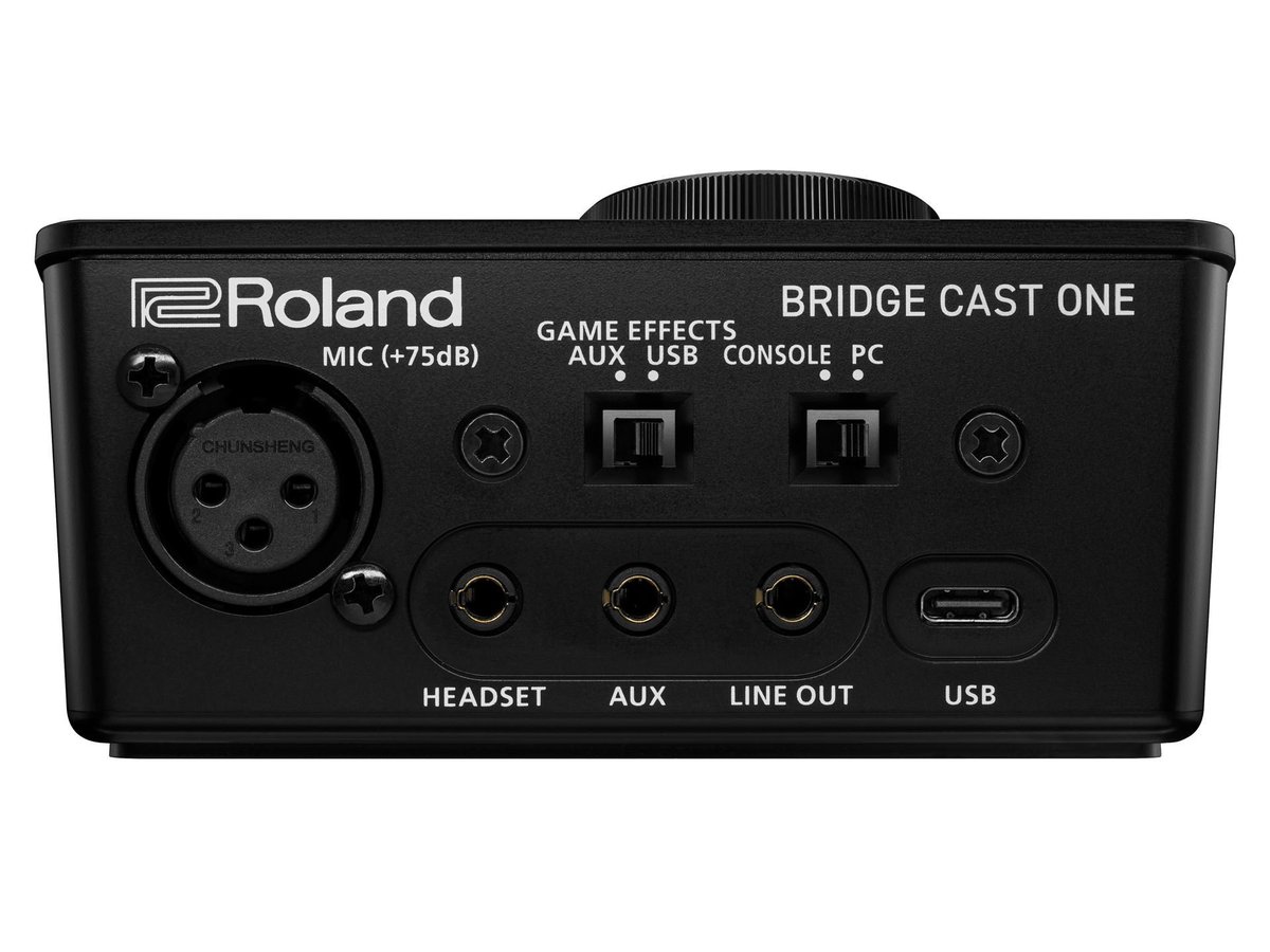 Roland BRIDGE CAST 【オーディオインターフェース】 Roland - BRIDGE CAST | Dual Bus Gaming Mixer