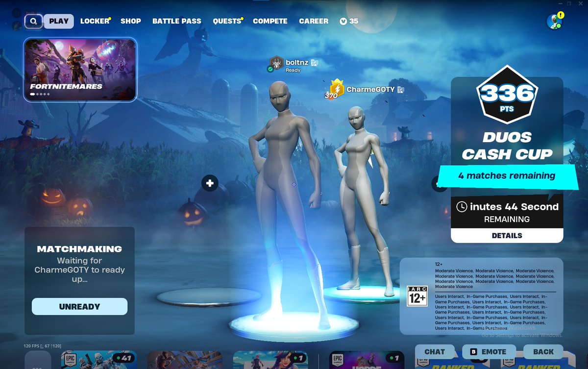 cheeky early qual w/<a href="/charmeoce/">loyal charme</a> GGs