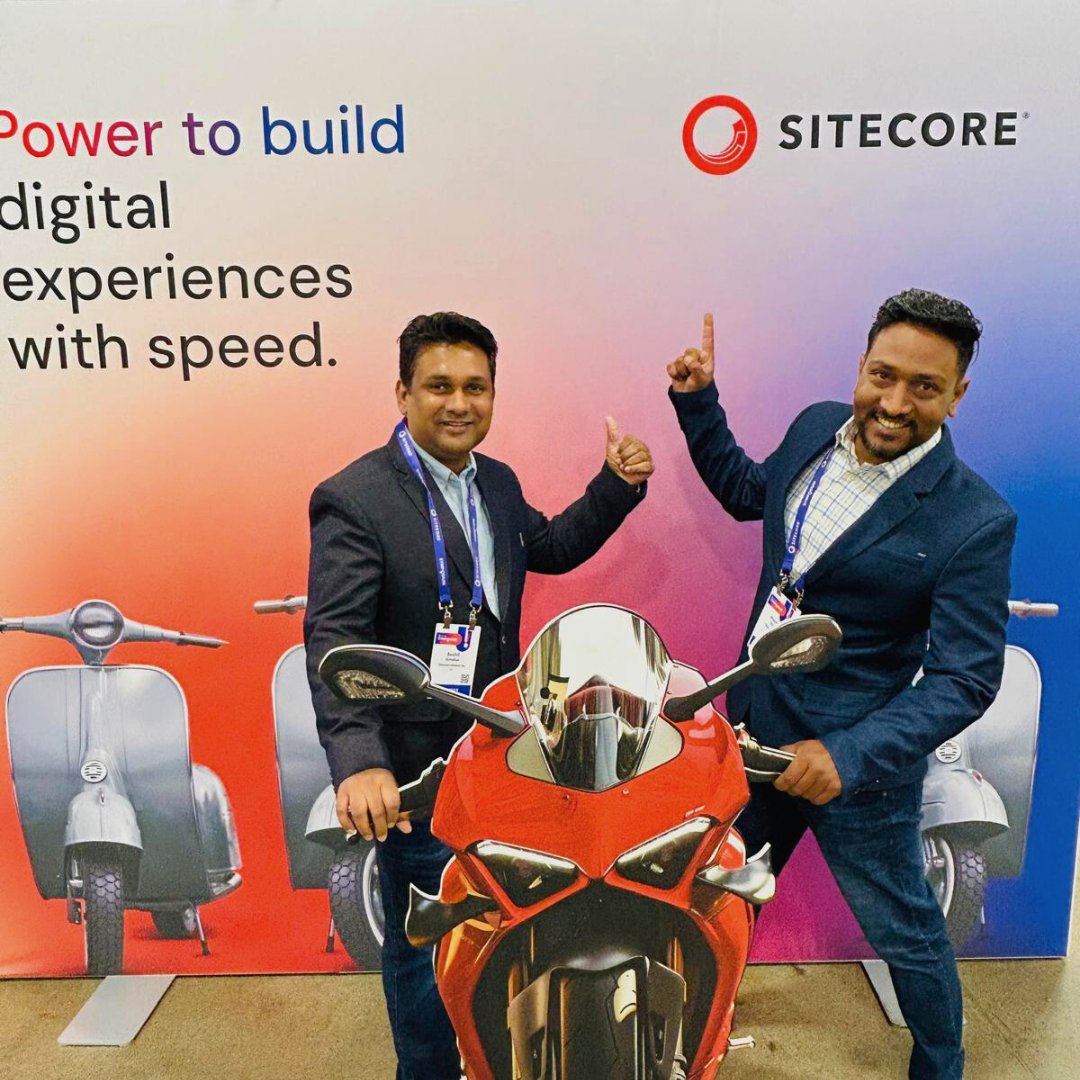 oremda_infotech's tweet photo. 🚀 Exciting day at the Sitecore Symposium with our CEO Praveen Dubey &amp; CTO Sushil Gotekar! Innovation, networking, and shaping the future of digital experiences together. 💡🤝 #SitecoreSymposium #LeadershipInAction #OremdaInfotech https://t.co/fLchhrSCcx
