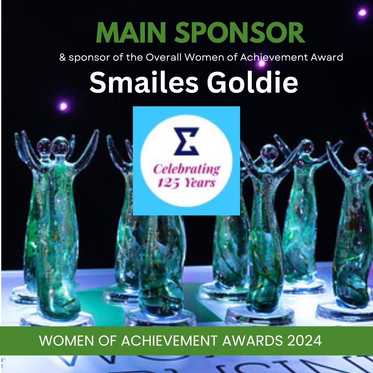 Huge thank you to Smailes Goldie Group, our main sponsor for this year's #WOAA2024 in November.  Your generous support plays a vital role in honouring the achievements of women in our region. We love hosting these awards! #WOAA2024 #womeninbusiness #femaleentrepreneurs #awards