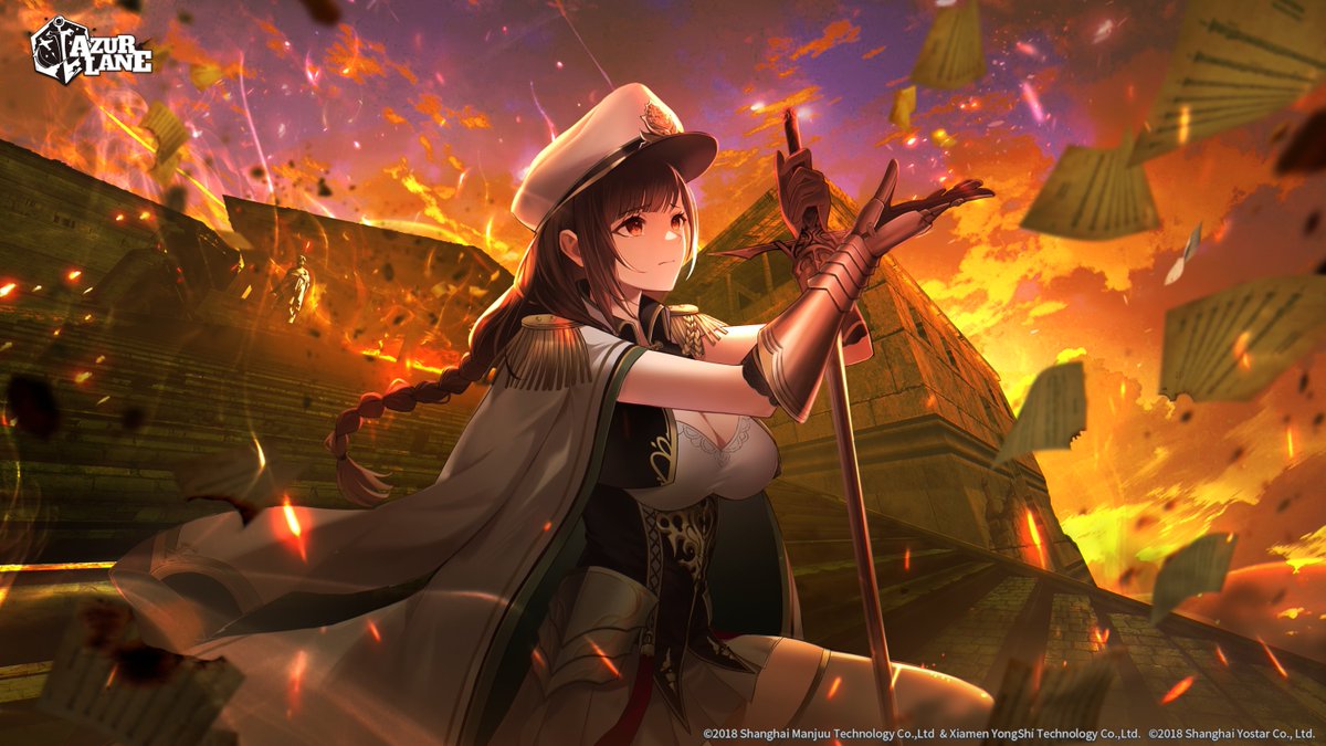 AzurLane_EN's tweet photo. Commander, the Aquilifer's Ballade Rerun event will be available soon! "From nothingness, new life will arise." Let's proceed and create a new world, Commander!

*Thanks to the artist Lifeline (@sinc_emarch) for creating this amazing piece of artwork for us.

#AzurLane #Yostar https://t.co/1R4SClBcnT