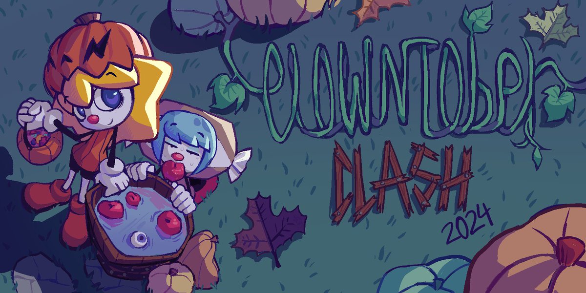 1novay's tweet photo. clowntober https://t.co/7C1j4dlaDq