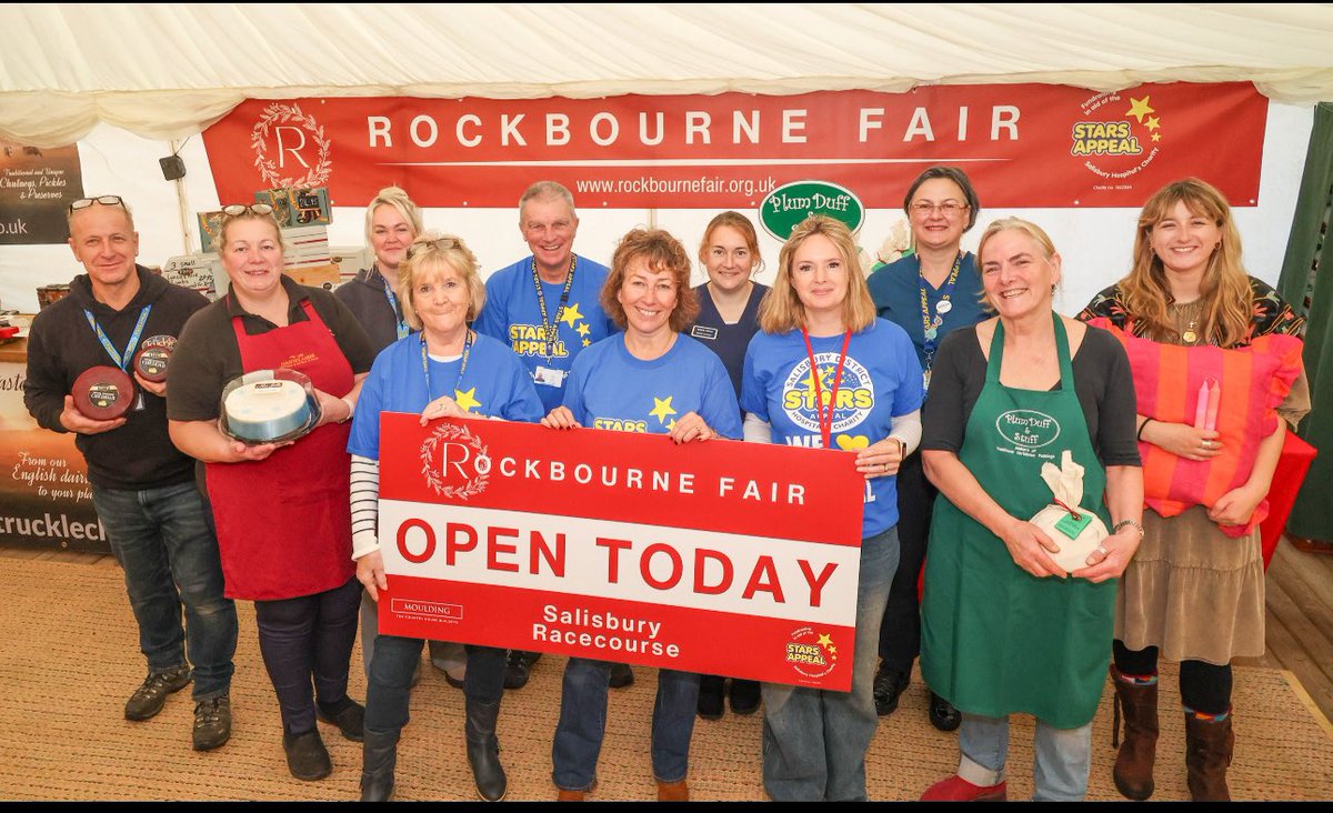 I hate to say the C word but yes, Christmas is not that far away...🎄so if you are in or around #Salisbury, this may help solve the festive present dilemma. Plus it helps fund a good cause. <a href="/Rockbourne_Fair/">Rockbourne Fair</a> <a href="/StarsAppeal/">Stars Appeal</a> 

facebook.com/share/p/14eDSn…