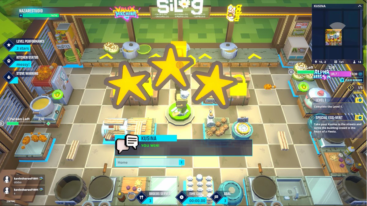 Nazarestudio1's tweet photo. I'm cookin' up new dishes for customers in Kusina by @VauxMachina in @TheSandboxGame! Join me to earn $SAND rewards! https://t.co/avK6M9xTbU #TheSandbox #AlphaSeason4 #AS4SocialChallenge https://t.co/Lq2HL23fCc