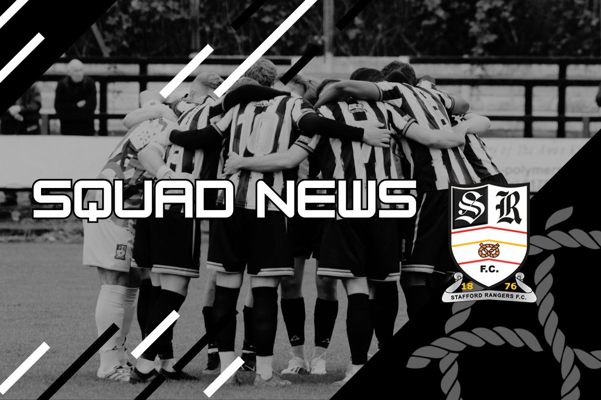 SRFCofficial's tweet photo. 📢 It's one in, one out 📢 

Stafford Rangers FC can confirm that AJ Letich-Smith has left the club, but that we have signed Jack Burgess from Walsall Wood. ⚫⚪

Read More 👉 https://t.co/sT8ejiPY8W
 
#StaffordRangersFC #UpTheBoro https://t.co/zrWs5oIywK
