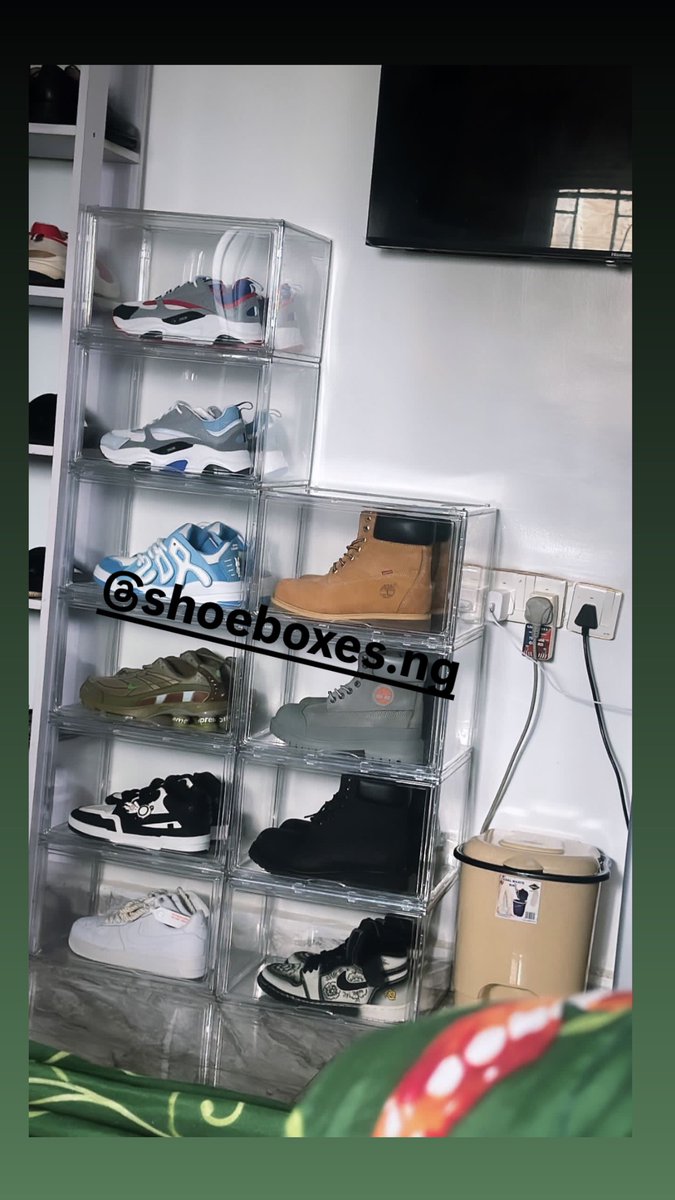 tiwablog247's tweet photo. Send us a dm to get yours
70k 12pcs 
100k 12pcs
180k 12pcs

Hello shoe lovers👋
We sell the best quality and size of boxes,This is a beautiful review from a client Here is a reason to send us a dm today 😘 thank you

#satifiedcustomer #shoeboxesinlagos #shoebox #plasticshoeboxes https://t.co/9Hyi3z3EFH