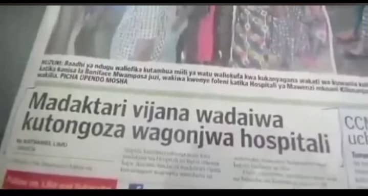 Gai Fa! Fa! Mnakula hadi wenye ukoma😂😂😂😂😂 shame on you doctors