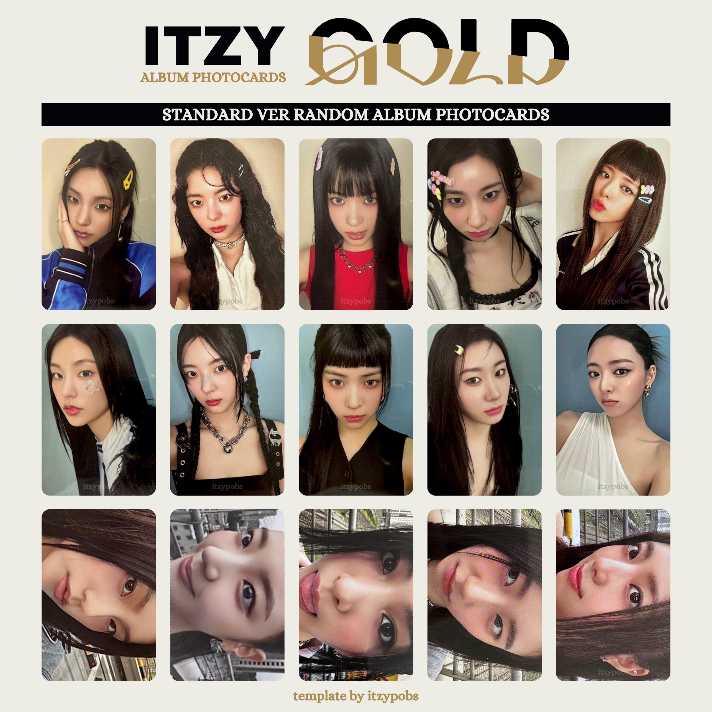 お買い得！】 ITZY リュジン 3週目 サノク GOLD K-POP・アジア