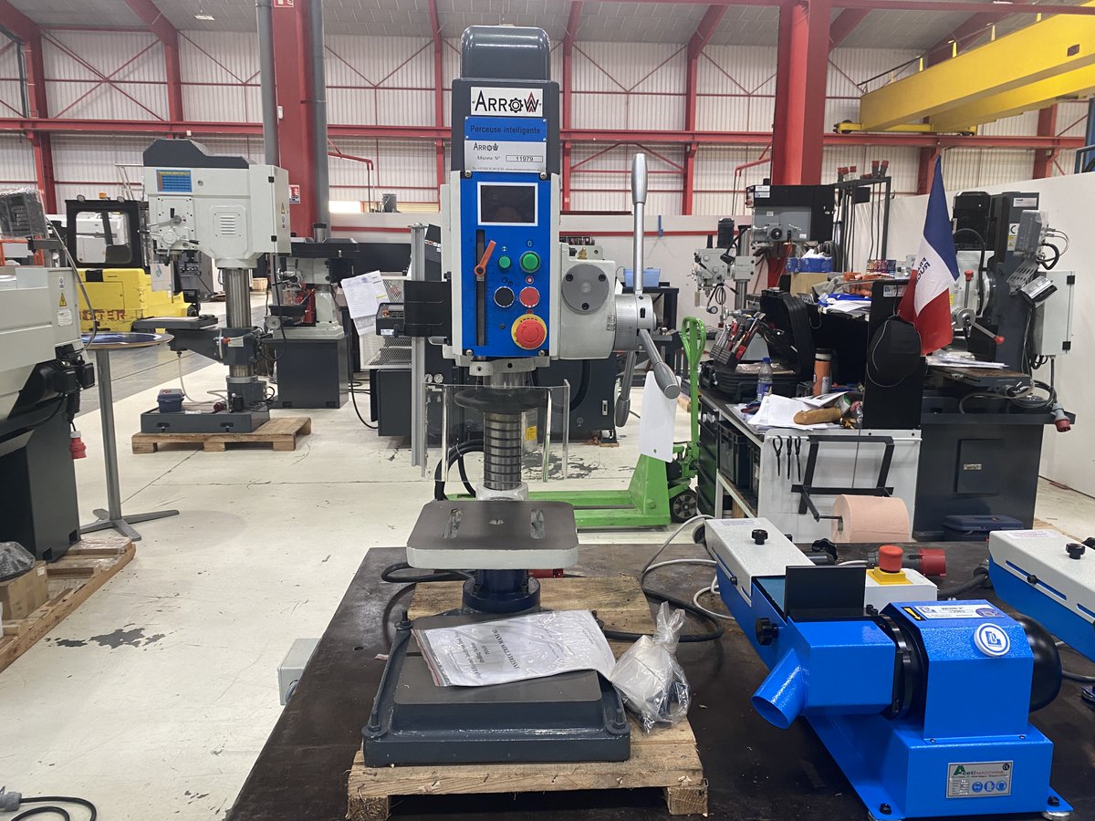 📢 𝐑𝐄𝐂𝐄𝐏𝐓𝐈𝐎𝐍 𝐓𝐄𝐂𝐇𝐍𝐈𝐐𝐔𝐄 𝐃'𝐔𝐍 𝐋𝐎𝐓 𝐃𝐄 𝐌𝐀𝐂𝐇𝐈𝐍𝐄 📍✔

⚙  TOUR ARROW type TB140Vx700
⚙  PERCEUSE A COLONNE ARROW type PI16AV
⚙  PERCEUSE A COLONNE ARROW type F45GA
⚙  TOUR ARROW type T175Gx1000
⚙  TANK ACEITI modèle ART22

smpl.is/9eibi