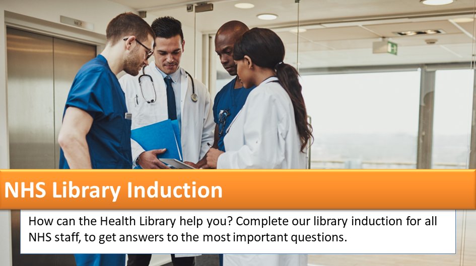 CECLibrary's tweet image. Did you miss your NHS Library Induction?
Learn about the essential library resources and services you&apos;ll need as you start your career with the NHS.
keele.ac.uk/healthlibrary/…
#NHSLibrary #HealthLibrary