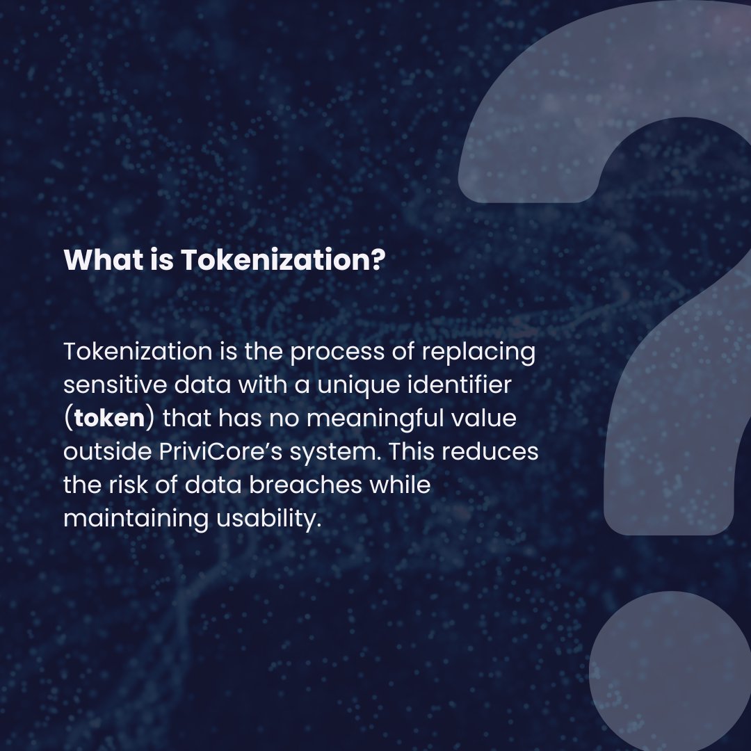 PriviCore's tweet image. Whether you’re handling #FinancialData, #PersonalDetails, or business info, tokenization reduces risk and ensures compliance with top privacy standards like #GDPR and #PCIDSS. 🛡️✨

👉Ready to protect your data like never before?

#DataSecurity #Tokenization #CyberSecurity