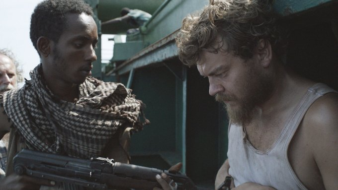 TheExtremeMusi1's tweet photo. @Gibboanxious It'd be fairly reductive to call Tobias Lindholm's #AHijacking the Danish version of Captain Phillips, especially as it was made 4 years prior. After Somali pirates hijack a cargo ship and take the crew hostage, authorities begin negotiations with the pirates to free the crew. https://t.co/upwhXAkswH