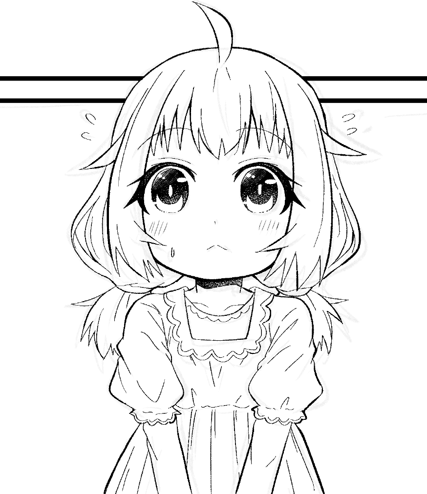 ペン入れを開始している…!今回からかなり意識して絵柄を変えるというかブラッシュアップさせていく所存(゜□、゜) 