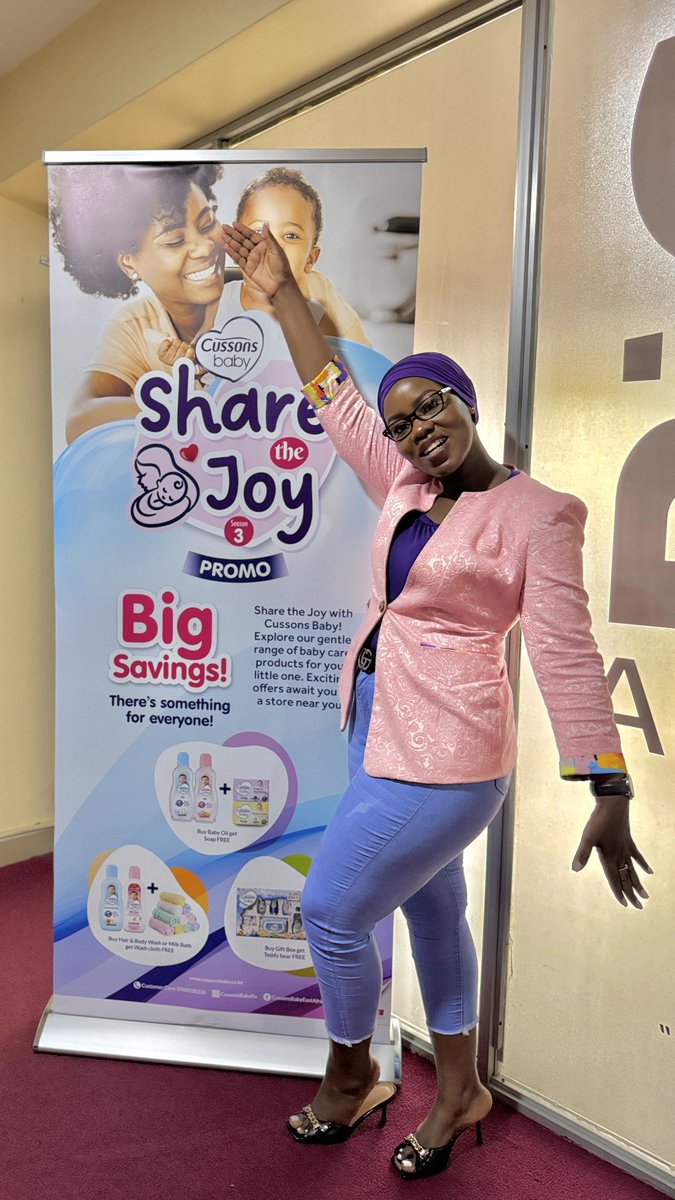 matembecos's tweet photo. Last week, Faridah Nakazibwe was signed as the Brand Ambassador for Cusson Baby. Congratulations @fsnakazibwe 🎉

#ShareTheJoyUg 
#CussonsBabyUganda https://t.co/E5gR3EK4Gb