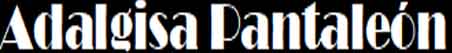 Adalgisa Pantaleón