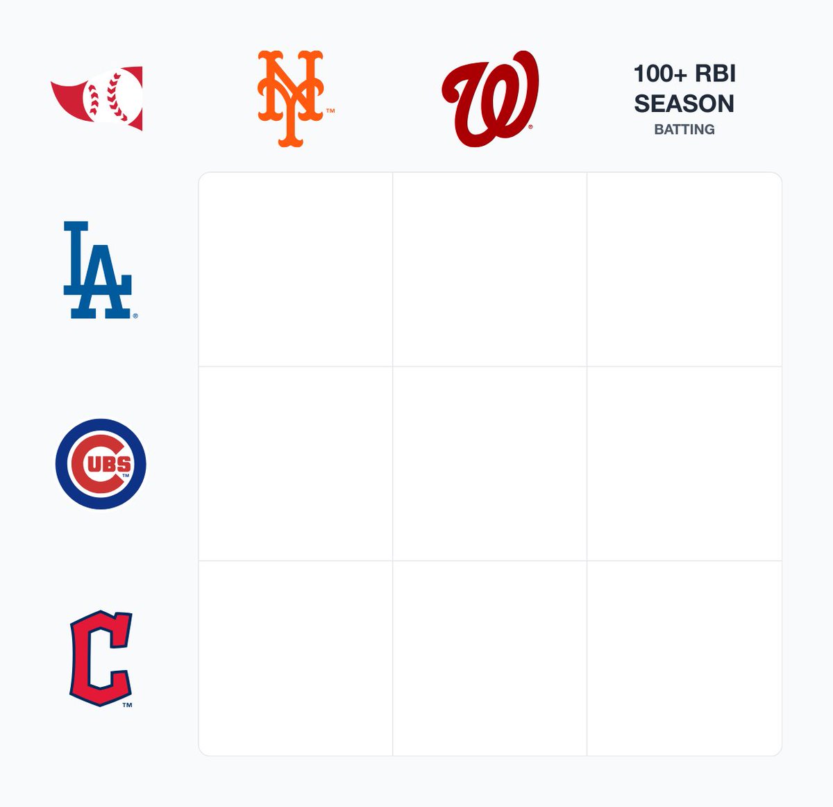 Immaculate Grid tweet media