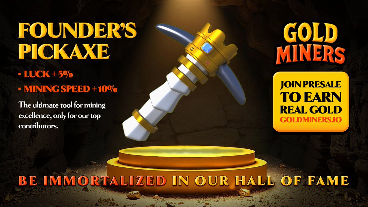 9_doja_'s tweet photo. @Noahhweb3 #GOLDMINERS https://t.co/pmqlUQ6R8v
