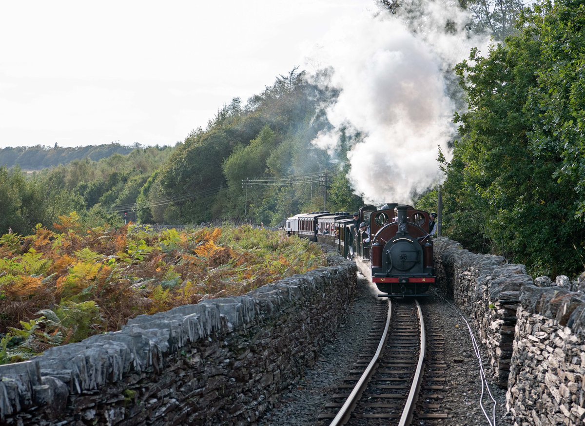 GedBlofeld's tweet photo. Palmerston drags James Spooner and the Victorian set away from Rhiw Goch towards Leadmine Curve on the Bygones Weekend https://t.co/mEBy6V49u1