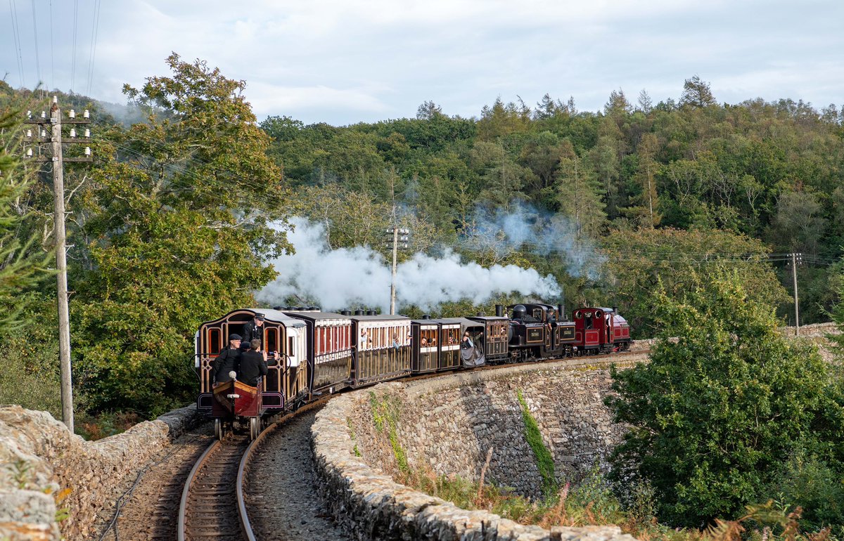 GedBlofeld's tweet photo. Palmerston drags James Spooner and the Victorian set away from Rhiw Goch towards Leadmine Curve on the Bygones Weekend https://t.co/mEBy6V49u1