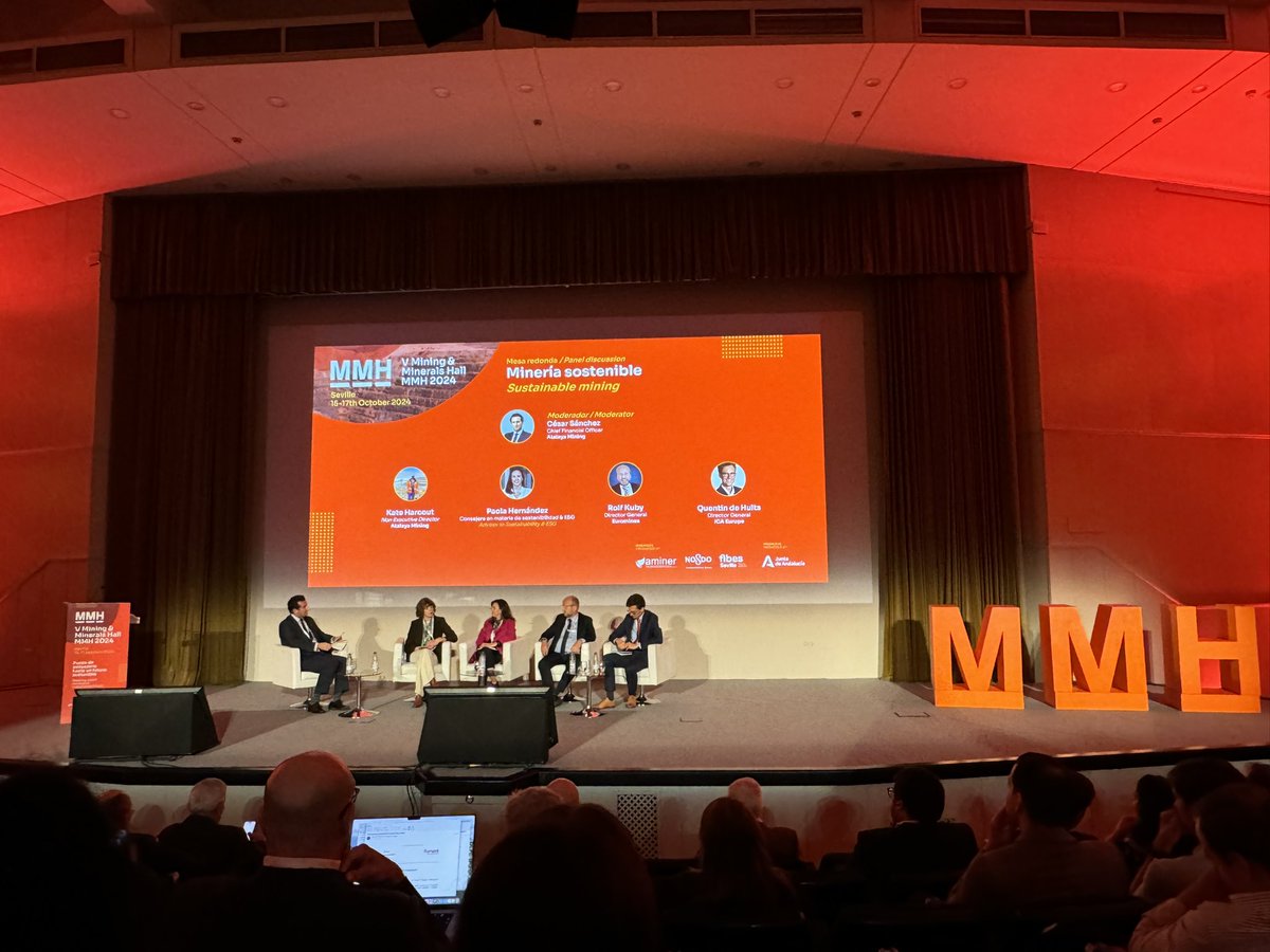 Assistim a una nova edició del MMH Congrés Mundial de Mineria a Sevilla. 
El <a href="/coetgme/">COETGME</a> sempre a prop del sector miner. 💪