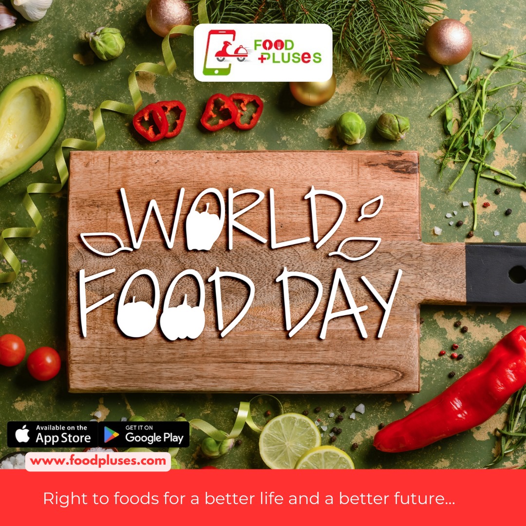 FoodPluses's tweet photo. Happy World Food Day 2024!
Let’s celebrate food, the people who make it, and the joy of sharing it. Order now and enjoy a discount of NGN1500 and FREE Delivery, because food is not just a necessity, it’s a right!

#WorldFoodDay2024 #food #FoodSecurity #foodpluses https://t.co/XN1d898M8H