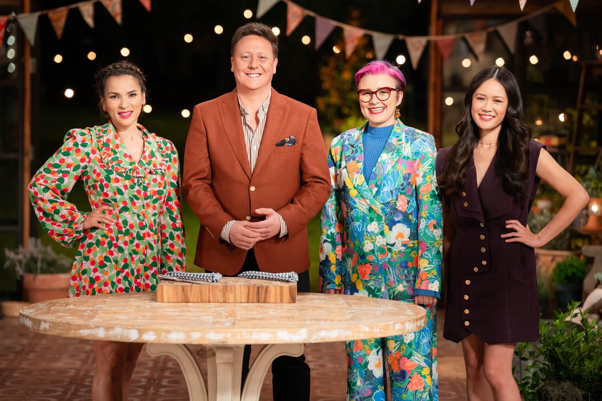 Tonight is Cal's last episode with us. It's infuriating but it's good that there's some Cal to love and share. She's amazing (as are all our lovely bakers) and if you see it, I hope you love it and know how brilliant she is and how hard she worked to make the shed a happy place