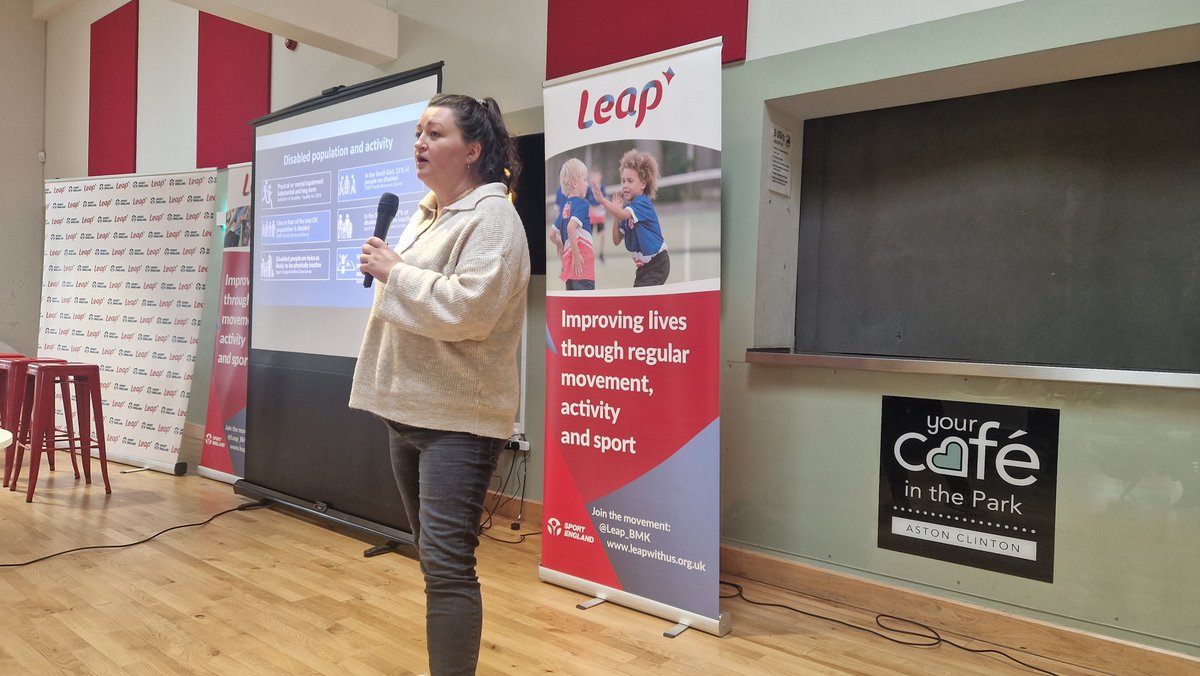Leap_BMK's tweet photo. Fascinating insights from @nicolafile @AllForActivity on the national picture of activity levels
#PartnerForum https://t.co/PaPuKdRAsY